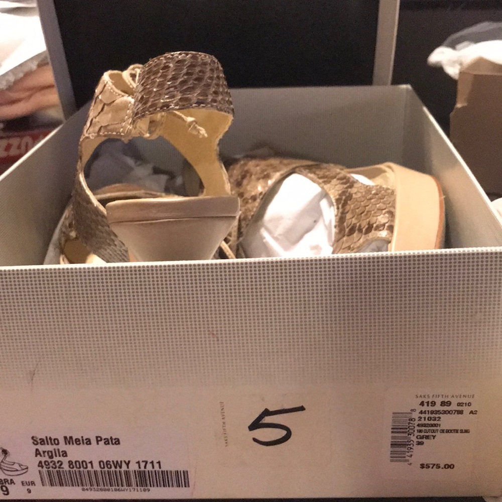 Alexandre Birman Python Sandals (9) - image 8